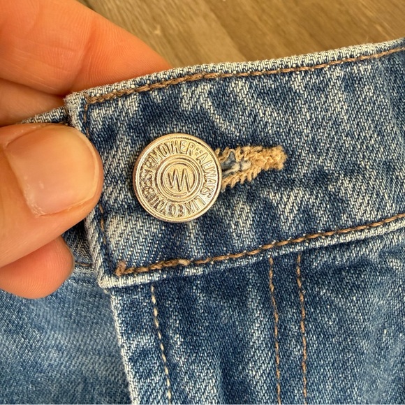 Mother The Lineup Swooner Mini Skirt 26 - Picture 7 of 10